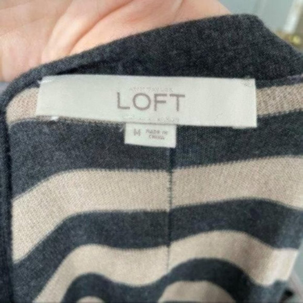Loft Ann Taylor Striped Wool Sweater_4